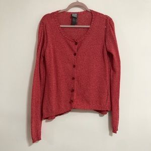 Lilith 100% Cotton Red Sweater